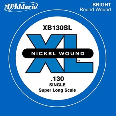 Obrázek D&#039;Addario XB130SL jednotlivé struny (velikost: XL) nikl Wound 130 Super Long Scale