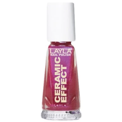 Obrázek Layla Cosmetics 1243R23 065 Ceramic Effect lak na nehty cherry lollypop, 1 balení (1x 0,01 l)