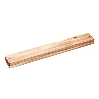 Obrázek KitchenCraft Natural Elements Magnetischer Messerhalter aus Akazienholz 45 x 6 3 cm ökologischen Materialien Braun Messerleiste Magnetleiste für Messer