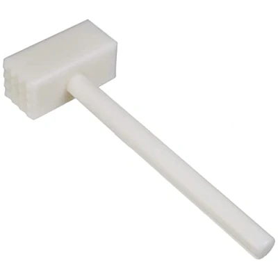 Obrázek Fmprofessional maso Klepátko, Hammer z plastu, robustní řízky Klepátko (barva: bílá, rozměry: 310 X 105 50 mm), množství: 1 kus