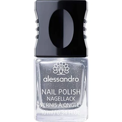 Obrázek alessandro Lak na nehty 74 Silver, 10 ml