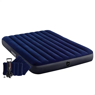 Obrázek Intex 64765 nafukovací postel, barevná, 203 x 152 25 cm (sada)