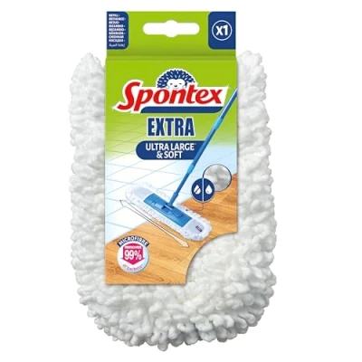 Obrázek Spontex Extra potah, 1 kus náhrada za mop na podlahu (1 ks.)