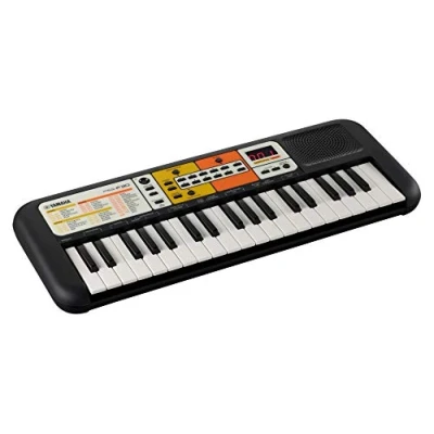 Obrázek Yamaha PSS F30 mini Keyboard, černá lehká klávesnice pro děti s klávesnicí a nádhernými zvuky nástrojů přípojkou sluchátka
