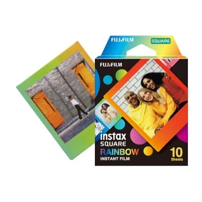 Obrázek instax Square Film Rainbow für 10 Aufnahmen