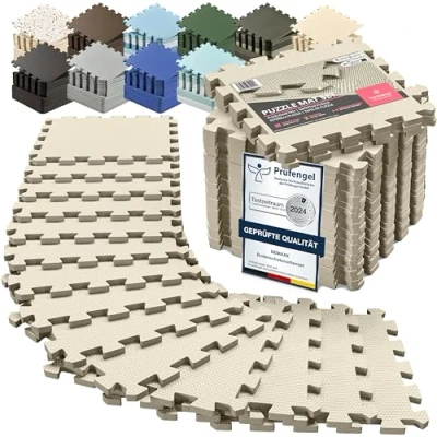 Obrázek Ochranné rohože ochranná podložka pod podlahu sada sportovní gymnastická puzzle podložka: nářadí fitness na sport mat tréninková gumová