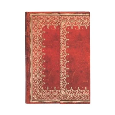 Obrázek Faux Kůže Zlato zápisník Mini linkovaný Paperblanks