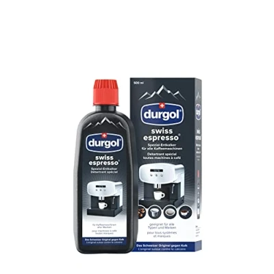 Obrázek durgol swiss speciální odvápňovač espresso odstraňovač vodního kamene pro kávovary všech typů a druhů německá verze 1 x 500 ml
