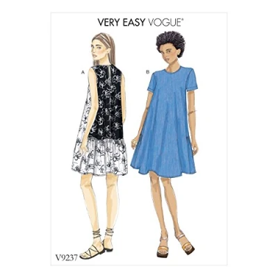 Obrázek Butterick Vogue Mustern Damenkleider, Mehrfarbig, Größen lrg XXL
