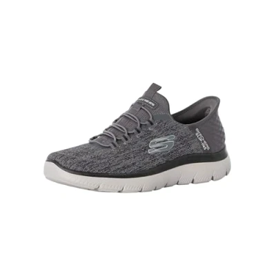 Obrázek Skechers Summits KEY PACE Polobotky, Muži, Velikost: 41, Charcoal/black boty