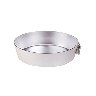 Obrázek Pentole Agnelli kuželovitý koláčová forma s kroužkem, z hliníku, Stříbrná, stříbrná/černá, 24 cm