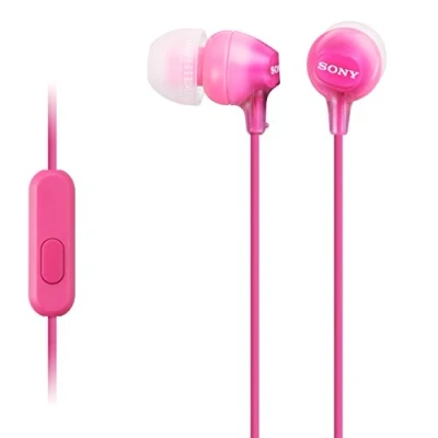 Obrázek Sony MDR EX15AP sluchátka do uší (s funkcí headsetu, integrovaným mikrofonem) růžová
