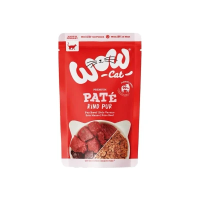 Obrázek Kapsička WOW Cat Paté Adult hovězí 125g