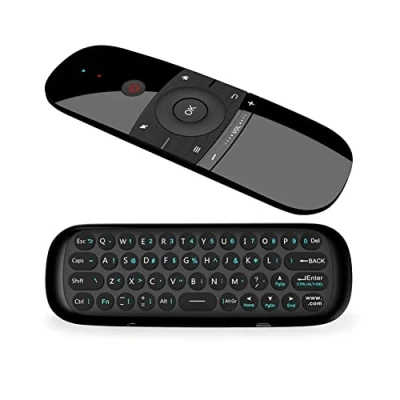 Obrázek WeChip Air Mouse dálkové ovládání s funkcí IR učení, 2.4G Remote Control klávesnicí a myši pro Android TV boxy (Nvidia Shield), Smart TV, počítač, projektor, HTPC, Media Player