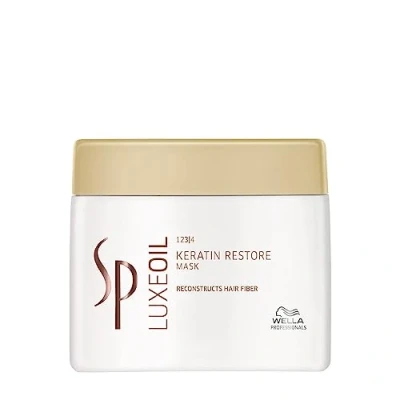 Obrázek Maska na vlasy Wella SP System Professional Luxeoil Keratin Restore Mask, 1 balení (1 x 400 ml)