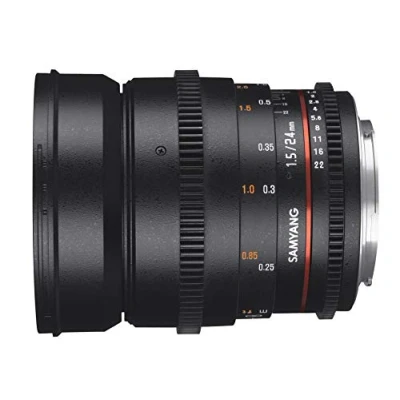 Obrázek SAMYANG 13024T1. 5S 24 mm T1. 5 VDSLR ED AS IF UMC II objektiv pro připojení Sony černý