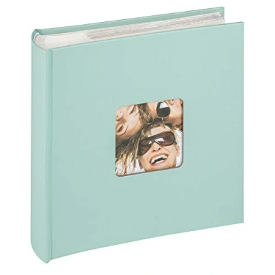 Obrázek walther design Fotoalbum mátově zelené 200 fotografií 10 x 15 cm Memo vkládací album s vyraženým krytem, Fun ME 110 A