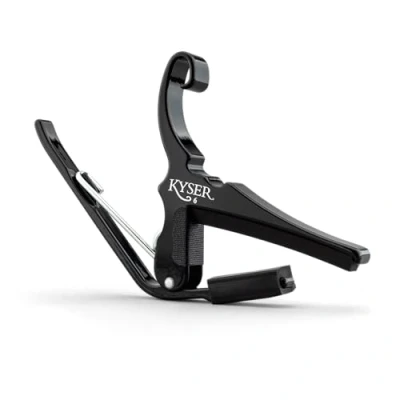 Obrázek Kyser Quick Change Capo for 6 string akustická guitars, černá, KG6B
