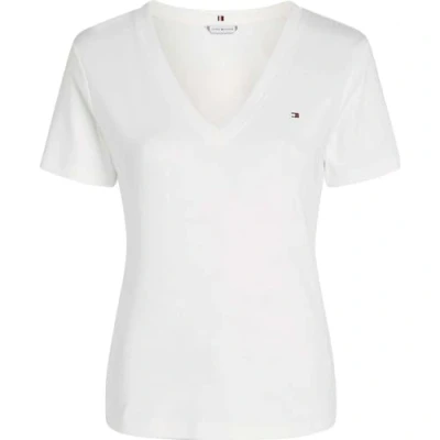 Obrázek Tommy Hilfiger SLIM CODY Jednoduché tričko, Ženy, Velikost: XXS, Ecru