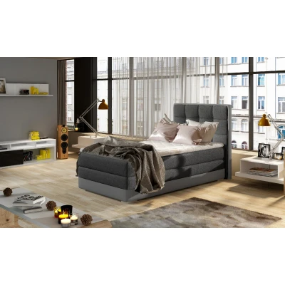 Obrázek Boxspring Aster 90x200 Materiál / Dekor: Inari 96, Ekokůže Soft 29, Orientace: Levá