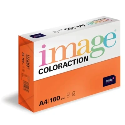 Obrázek Colorac funkce 838 A 160S 15 Antalis kopírovací papír, DIN A4, 160 g/m2, barva: Amsterdam Oranžová