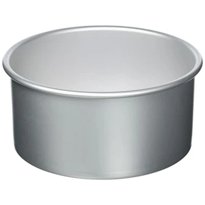 Obrázek IBILI 815120 Kuchenform rund/extra hoch 20x10 cm, Aluminium, Silber, 20 x 10 cm