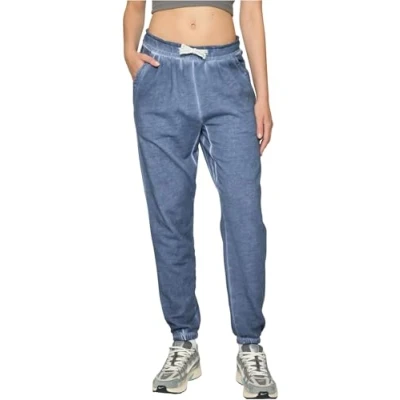 Obrázek Urban Classics Ladies Spray DYE Sweatpant Teplákové kalhoty, Ženy, Velikost: Large, Denimblue