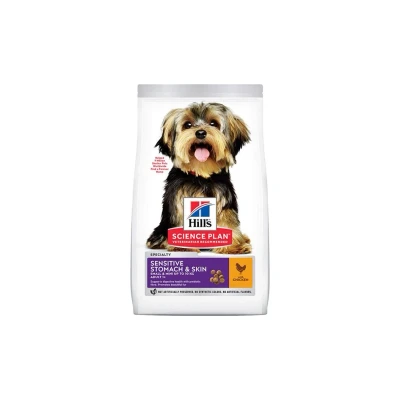 Obrázek HILLS Canine Adult Sensitive Stomach &amp; Skin Small Mini Chicken 6kg