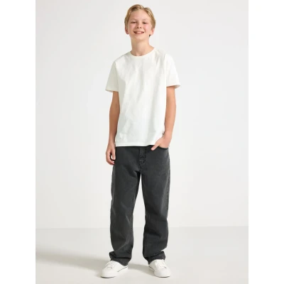Obrázek Lindex Trousers Vilgot WIDE Džíny Straight Fit pro děti, Velikost: 146, Black