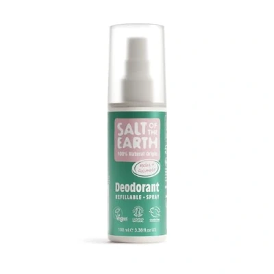 Obrázek Salt Of The Earth Přírodní deodorant sprej, meloun a okurka veganský, dlouhotrvající ochrana, bez pokusů na zvířatech 100 ml