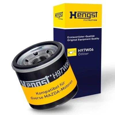 Obrázek HENGST olejový filtr typ H97W06 šroubovací pro osobní automobil Auto, motorového oleje, auta