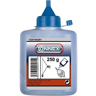 Obrázek Connex Barevný pudr modrý 250 g pro příklepovou šňůru, COX792251
