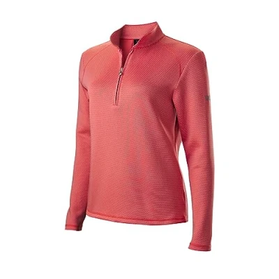 Obrázek Wilson Staff Damen Golf Shirt, Polka Dot Thermal Tech, Langarm Sweater, Polyester / Elasthan