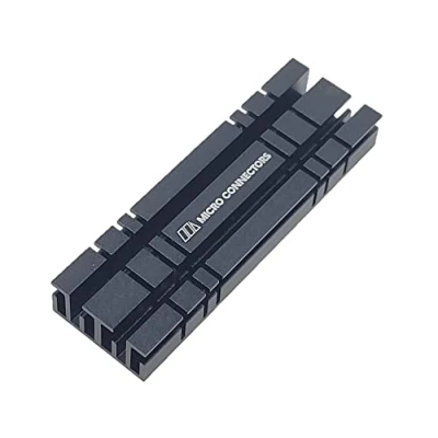 Obrázek Micro Connectors M.2 NVMe SSD 10 mm standardní výška chladiče (NGFFM2 HS803 BK) černé