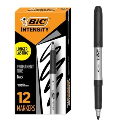 Obrázek BIC Permanent Marker BIC® Marking CD+DVD, 0,6 mm, černý