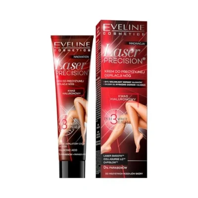 Obrázek Eveline Cosmetics Laserový krém na odstraňování chloupků nohy 125 ml