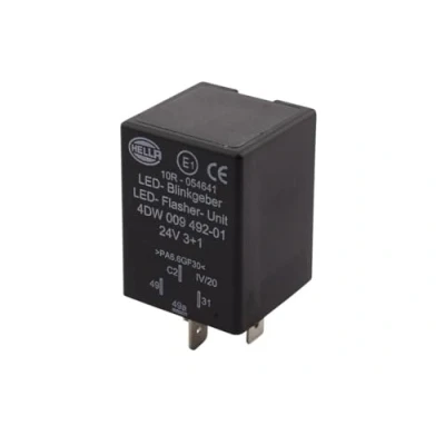 Obrázek HELLA Blikač 24 V 4pólový zásuvný elektrický LED s držákem 4DW 009 492 011