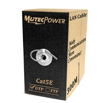 Obrázek MutecPower CAT5E Indoor Ethernet RJ45 300M CCA Internet Router Web síťový propojovací kabel LAN 1000ft