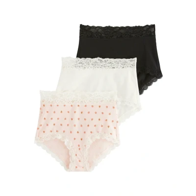 Obrázek Lindex 3PACK Kalhotky, Ženy, Velikost: 34, Light pink