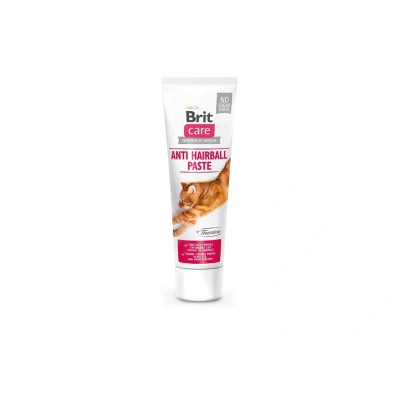 Obrázek BRIT CARE Cat Paste Antihairball with Taurine 100g