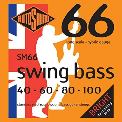 Obrázek Rotosound SM66 Swing Bass 40 100 Stainless Steel