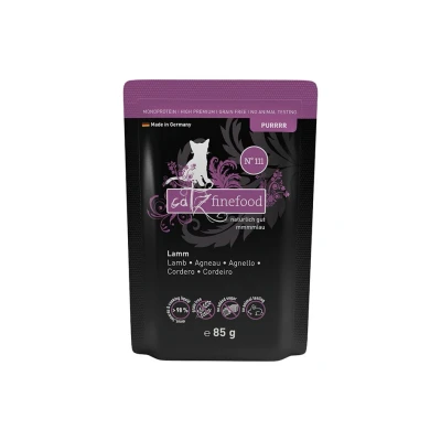 Obrázek Kapsička CATZ FINEFOOD Purrrr No.111 s jehněčím 85g