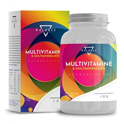 Obrázek MULTIVITAMIN 360 tablet (12 měsíců) multivitamínové tablety vysoké dávky vitamíny A Z ve vysokých dávkách vitamíny, minerály s vitaminem A, B, C, D3, E, zinek, selen, měď