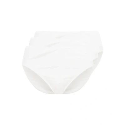 Obrázek Schiesser Essentials 3 PACK Kalhotky, Ženy, Velikost: 38, White
