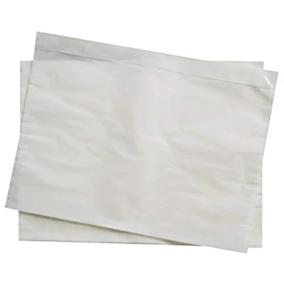 Obrázek Netuno 250 transparentních samolepících kapes DIN C5 24 x 18,1 cm obaly na Dokumenty pro doprovodné papíry Záruční karty Dopravní listy Faktury Obalové tašky