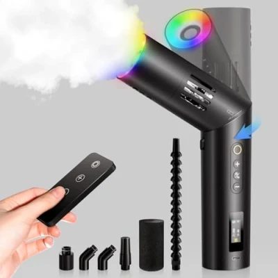 Obrázek COLBOR CF5 Nebelmaschine Mini, 40W Tragbare Fernbedienung Rauchmaschine für Fotografie, Fog Smoke Machine Videoproduktion, Halloween, Cosplay