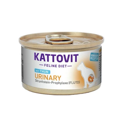 Obrázek Konzerva KATTOVIT Feline Diet Urinary s tuňákem 85g