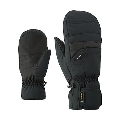Obrázek Ziener Pánské GLYNDAL GTX Gore plus Warm Mid glove lyžařské rukavice na alpské lyžování / zimní sporty vodotěsné, prodyšné, černé (černé), 8