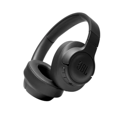 Obrázek JBL Tune 760 NC Bluetooth Over Ear sluchátka v černé barvě s aktivním potlačením okolního šumu bezdrátová se zvukem Pure Bass dlouhý požitek z hudby až 35 hodin
