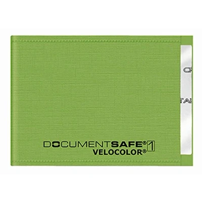 Obrázek Veloflex 3271341 pouzdro na karty Document Sack, kreditní karty, RFID/NFC, blokování RFID, 90 x 63 mm, zelené, 1 kus